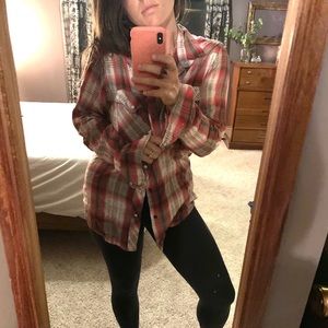 Salt Valley Western Plaid Shirt